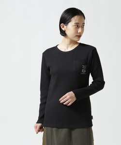 L／S MINI WAFFLW POCKET T-SHIRT／ ミニワッフルポケットTシャツ