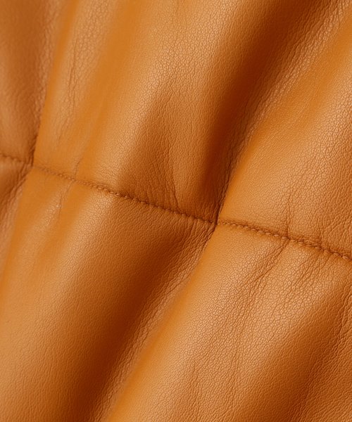 WEB&DEPOT限定》エコダウン レザー ジャケット ／ ECO DOWN LEATHER