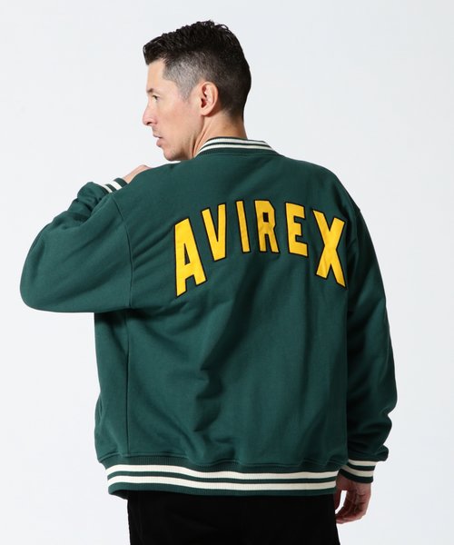 SWEAT STADIUM JACKET 'AVIREX NYC' ／ スウェット スタジアム ジャケット