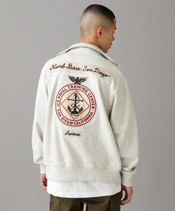 L／S STAND ZIP NAVAL PATCH ／ スタンドジップ ネーヴァル パッチ