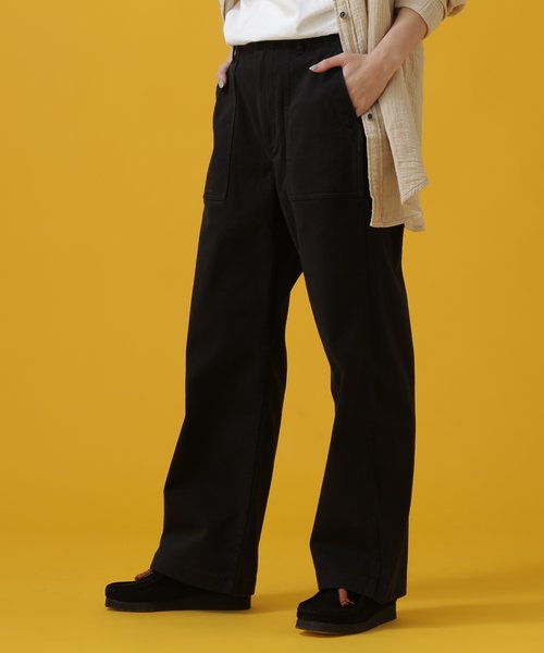 BAKER SEMI STRAIGHT PANTS／ ベイカーセミストレートパンツ