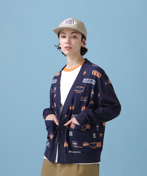 《WEB&DEPOT限定》ALOHA CARDIGAN／ アロハカーディガン