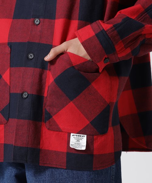 WEB&DEPOT限定》BROCK CHECK SHIRT ／ ブロック チェック シャツ