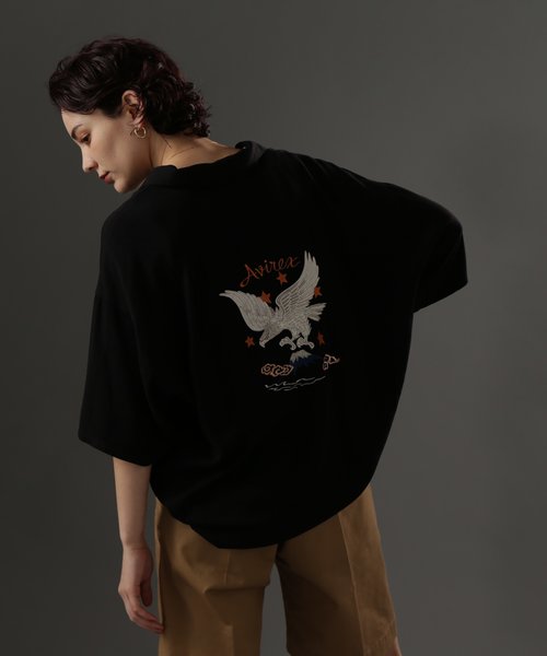 《限定》EAGLE SKA SHIRT ／ イーグル スカ刺繍シャツ