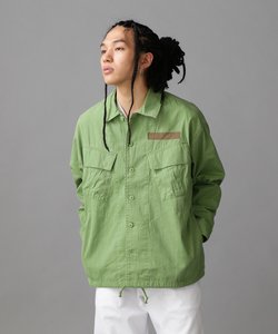 《WEB&DEPOT限定》PIGMENT DYED FATIGUE SHIRT ／ ピグメント ダイ ファティーグ シャツ