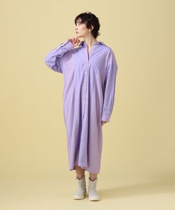 STRIPE SHIRT ONEPIECE／ ストライプシャツワンピース