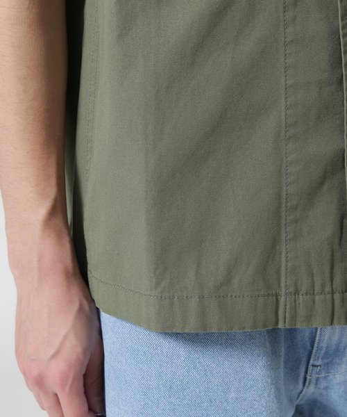 COTTON SHORTSLEEVE FATIGUE SHIRT ／ コットン ショートスリーブ