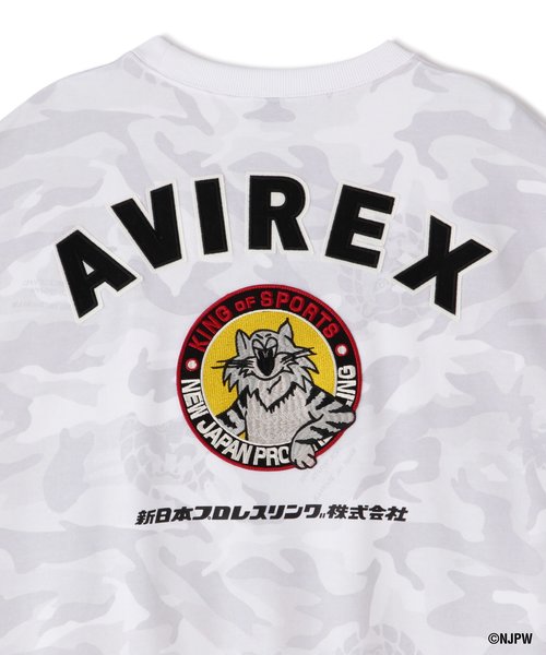新日本プロレス × AVIREX》SPECIAL CREW NECK SWEAT ／ スペシャル