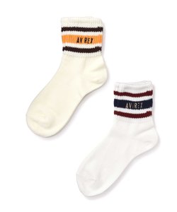 《直営店限定》LINE LOGO SOCKS／ ラインロゴ　ソックス／靴下