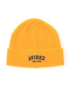 LOGO WATCH CAP ／ ロゴ ワッチ キャップ ／ ビーニー ／ AVIREX ／ アヴィレックス