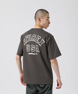 《WEB&DEPOT限定》SHORT SLEEVE T-SHIRT AVIREX USA ／ ショートスリーブ Tシャツ アヴィレックス 