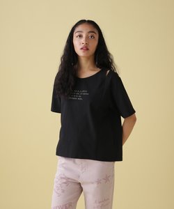 L-S／S SHOULDER OPEN TOPS／ショルダーオープントップス