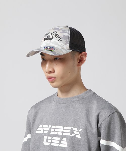 《GOLF WEAR》エアープレイン Ｍ型 キャップ ／ AIR PLANE CAP ／ アヴィレックス ／ AVIREX