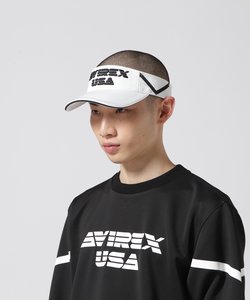 《GOLF WEAR》AVIREX USA サンバイザー ／ AVIREX USA SUNVISOR ／ アヴィレックス