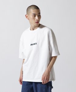 《WEB&DEPOT限定》CORE LOGO EMBROIDERY T-SHIRT／コア ロゴ エンブロイダリー Tシャツ／AVIREX