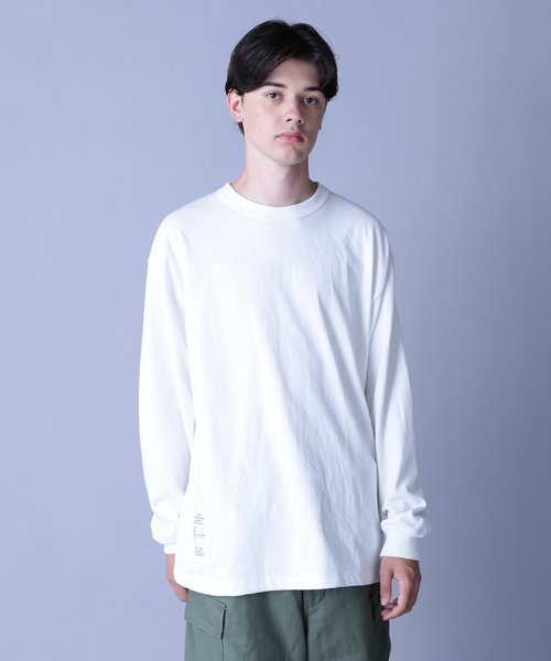 BASIC HEAVY WEIGHT L／S T-SHIRT ／ ベーシック ヘビーウェイト 長袖 Tシャツ ／ AVIREX ／