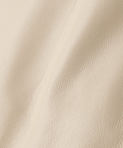 SIGNATURE HOODED LEATHER／ シグネチャーフードレザージャケット