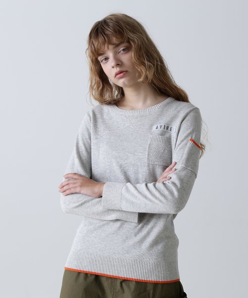 FATIGUE KNIT TOPS／ ファティーグニットトップス