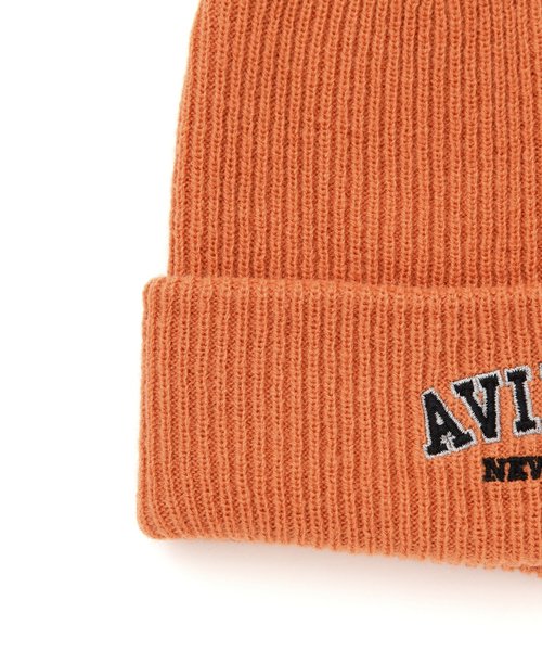 KID'S ／ キッズ》LOGO KNIT CAP ／ ロゴ ニット キャップ ／ AVIREX