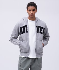 《DAILY／デイリー》ZIP UP SWEAT PARKA LOGO ／ ジップアップ スウェット パーカー ロゴ ／ AVIREX ／ 