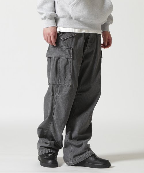 《直営店限定》DENIM EASY CARGO PANTS ／ デニム イージーカーゴパンツ ／ AVIREX ／ アヴィレックス