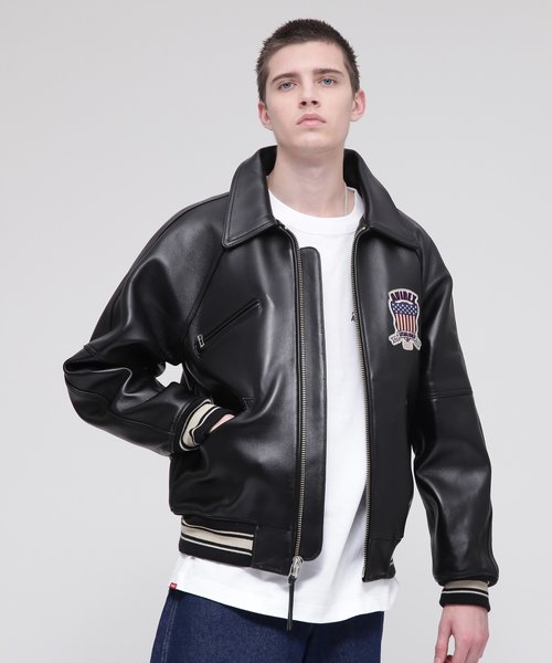 SIGNATURE VARSITY JACKET／シグネチャー バーシティー ジャケット／AVIREX／アヴィレックス