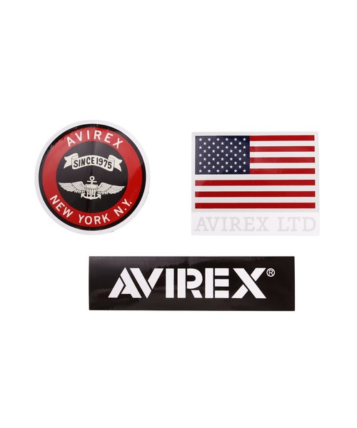 AVIREX SUITCASE STICKER STARS AND STRIPES ／ アヴィレックス スーツケース ステッカー 星条旗