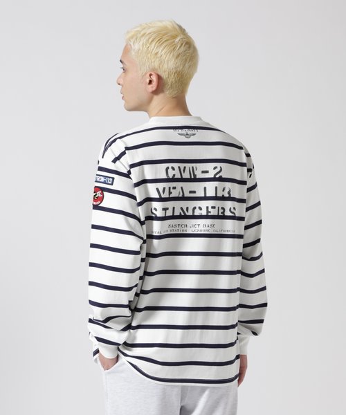 ネイバル パッチ ロングスリーブ Tシャツ／NAVAL PATCH LONG SLEEVE T-SHIRT