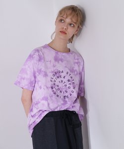 《直営店限定》TIE DYE＆STENCIL T-SHIRT／タイダイ&ステンシル Tシャツ