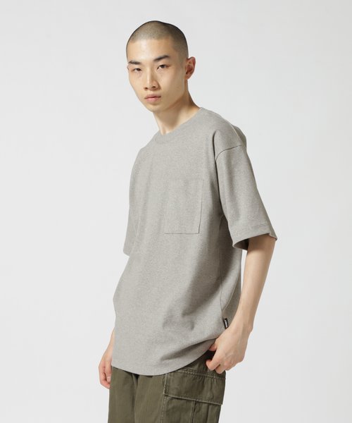 《DAILY／デイリー》S／S RIB LOOSE FIT T-SHIRT／リブ ルーズフィット 半袖 Tシャツ ／