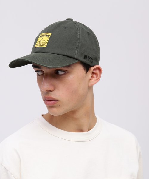 NYC WASH LOGO CAP ／ NYC ウォッシュ ロゴキャップ ／ AVIREX ／ アヴィレックス