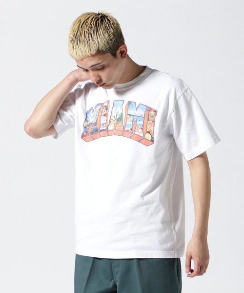 BIKINI COUNTY T-SHIRT POSTCARD ／ ビキニ カウンティ Tシャツ ポストカード ／ AVIREX ／ 