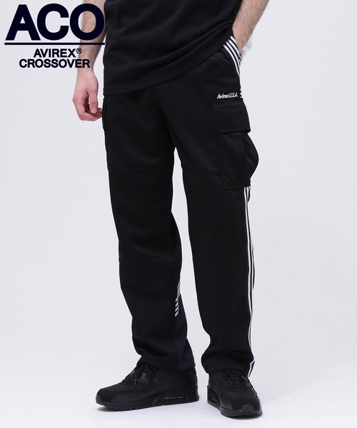 《CROSSOVER》TRACK CARGO PANTS ／ トラック カーゴパンツ ／ AVIREX ／ アヴィレックス