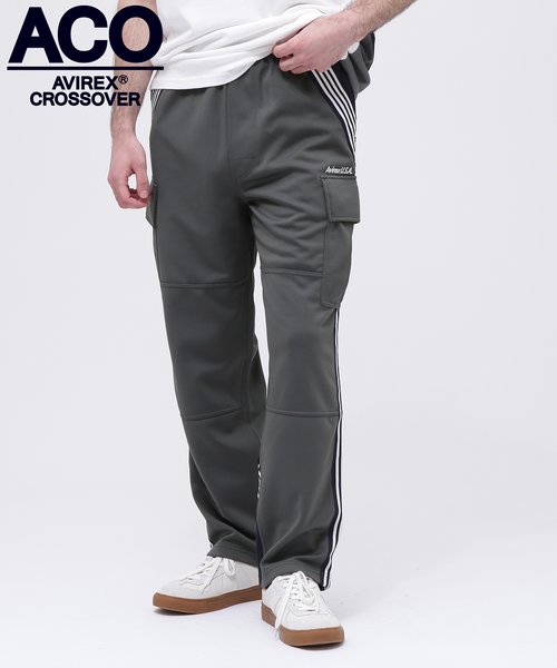 《CROSSOVER》TRACK CARGO PANTS ／ トラック カーゴパンツ ／ AVIREX ／ アヴィレックス