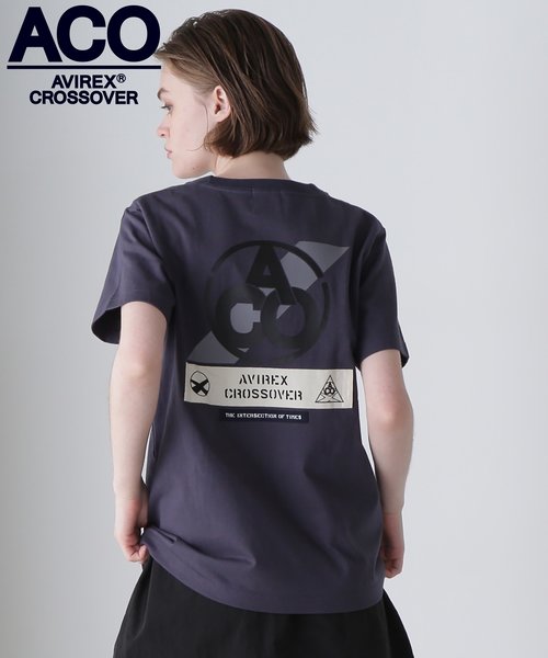 《CROSSOVER》PATCH T-SHIRT ／ クロスオーバー パッチ Tシャツ