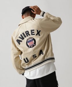 LIGHT SIGNATURE VARSITY JACKET／ライト シグネチャー バーシティー ジャケット