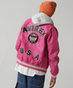 LIGHT SIGNATURE VARSITY JACKET／ライト シグネチャー バーシティー ジャケット