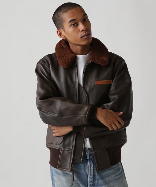 G-1 FLIGHT JACKET ANTIQUE LAMB ／ G-1 フライトジャケット アンティーク ラム ／ AVIREX ／ |  AVIREX（アヴィレックス）の通販 - u0026mall