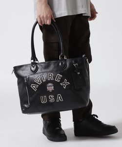 VARSITY BULTO LIMITRD EDITION 2WAY TOTE BAG／2ウェイ トートバッグ ／ AVIREX 