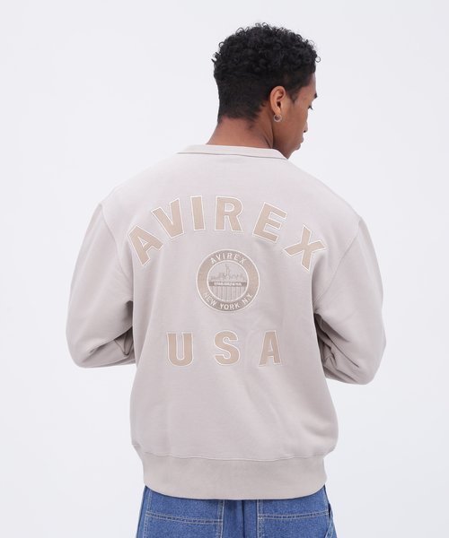 VARSITY LOGO CREWNECK SWEAT NYC ／ クルーネック スウェット