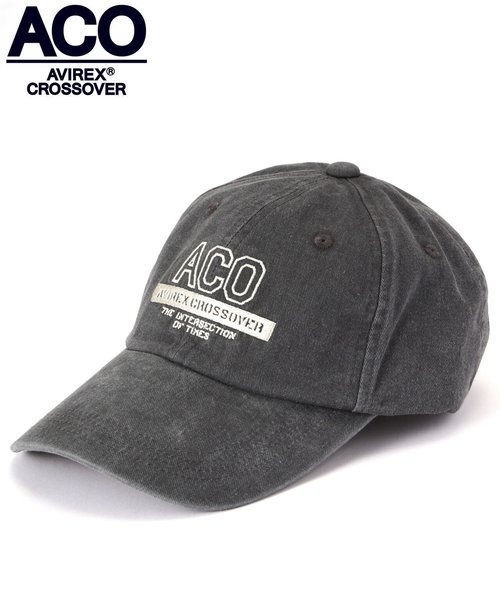 《CROSSOVER》ACO LOGO LOW CAP ／ アヴィレックス クロスオーバー ロウ キャップ ／ AVIREX