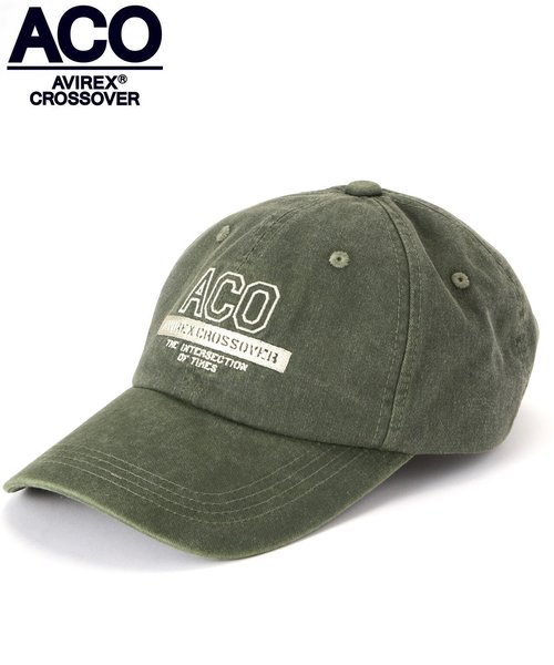 《CROSSOVER》ACO LOGO LOW CAP ／ アヴィレックス クロスオーバー ロウ キャップ ／ AVIREX