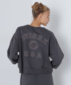 VARSITY LOGO CREW SWEAT NYC／バーシティーロゴ クルースウェット NYC