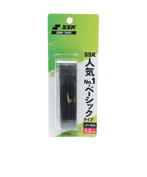 エスエスケイ（SSK）野球 バット グリップテープ メンテナンス用品 手入れ GTPU9 ブラック ボーダーPU グリップテープ3