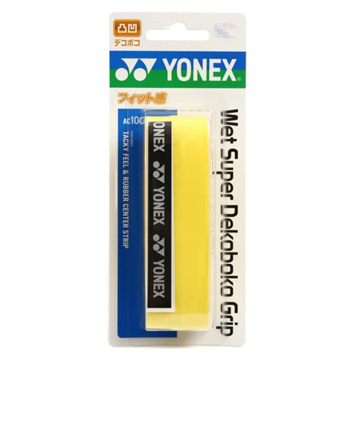 ヨネックス（YONEX）テニスグリップテープ ウェットスーパーデコボコ グリップ AC104-004