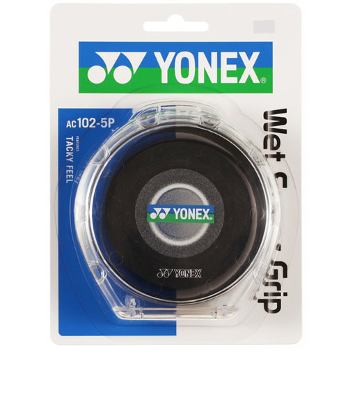 ヨネックス（YONEX）テニスグリップテープ ウェットスーパーグリップ 5本入り AC102-5P 007