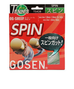 ゴーセン（GOSEN）硬式テニスストリング オージー・シープ スピン(OG-SHEEP SPIN) NA TS428NA