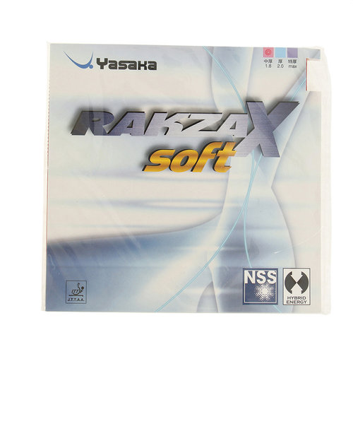 ヤサカ（YASAKA）卓球ラバー ラクザX ソフト B-83 RED