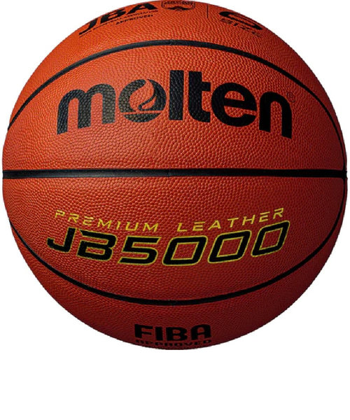 モルテン（molten）バスケットボール 6号球 (一般 大学 高校 中学校) 女子 検定球 JB5000 B6C5000 自主練 屋内 室内