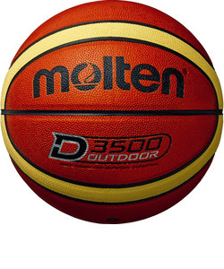 モルテン（molten）バスケットボール 6号球 (一般 大学 高校 中学校) 女子 D3500 B6D3500 自主練